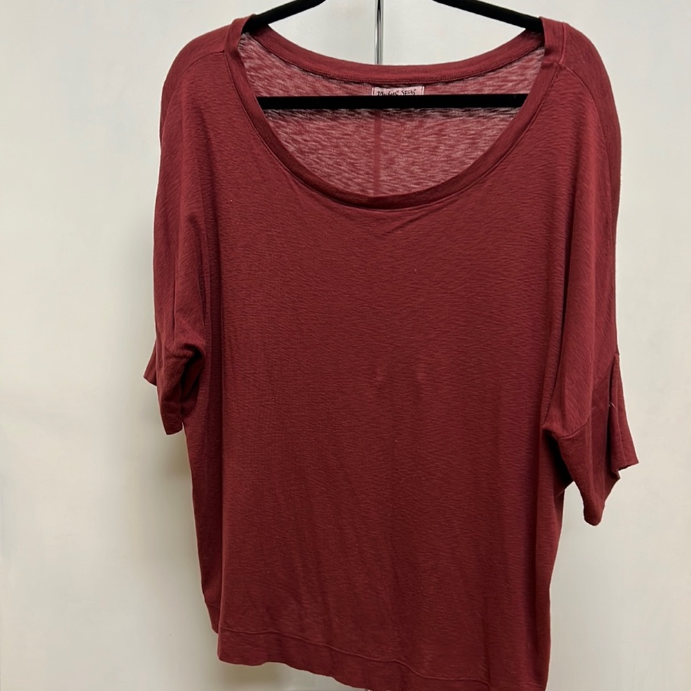 Michael Stars oversize top in spice color one size fits all